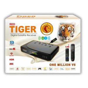 رسيفر تايجر ون مليون Tiger One Million V5 4K
